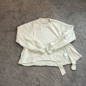 evident Los Angeles medium cream colored sweatshirt